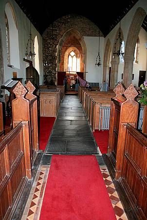 Brompton Regis - The Nave
